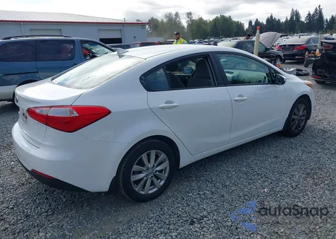 2014 Kia Forte Lx z USA, uszkodzony, nr VIN KNAFX4A64E5163161